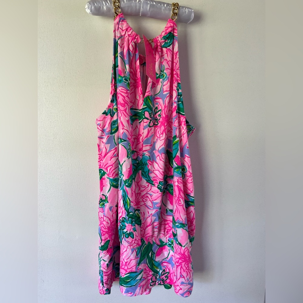 Lilly Pulitzer “Pink Blossom” top size M NWT